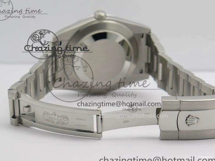 1:1 DateJust SS White Bracelet Dial Edition 41mm On Noob SS Best Roman 126300 A3235 0425